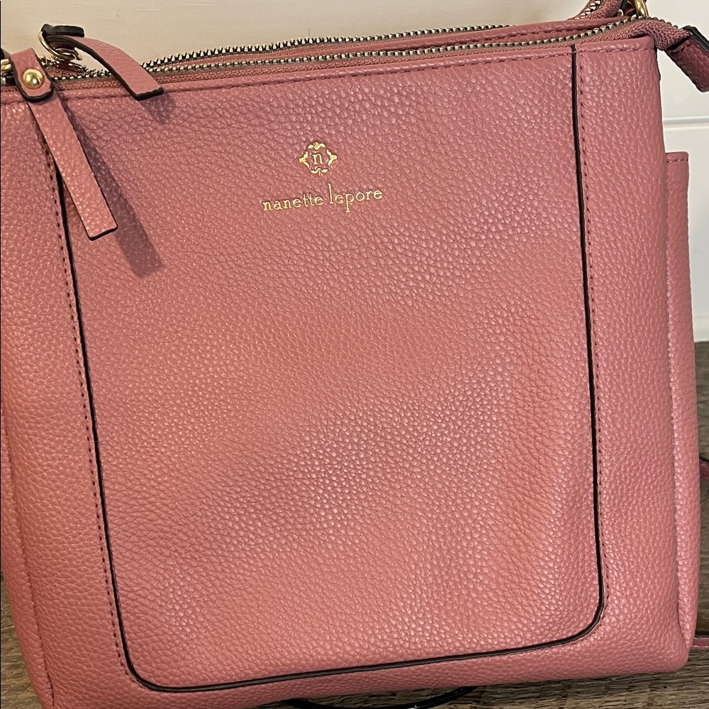 Nanette Lepore Crossbody Bag - Mauve/Pink - Picture 3 of 10